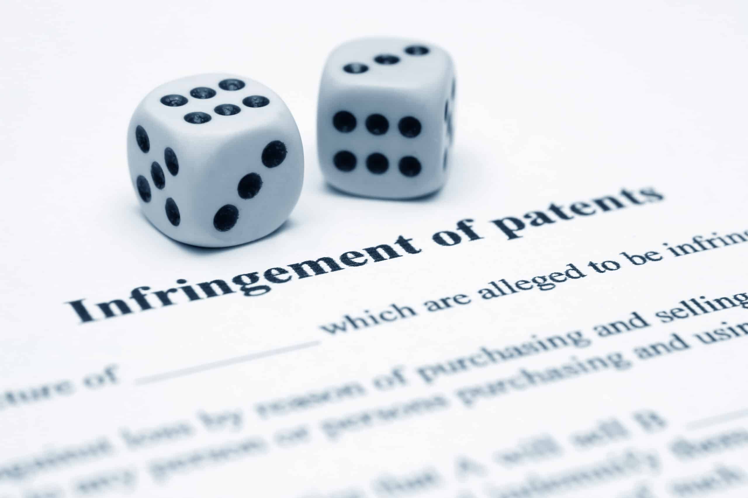 Infrigement of patents