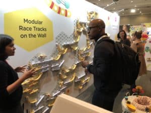 Wil Jacques, Patent Agent to Verna Law, at Toy Fair 2019