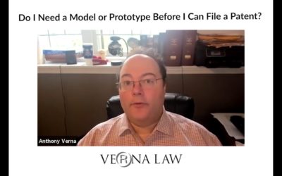 Video Blog 33: Patent FAQ: Do I need a model or prototype?